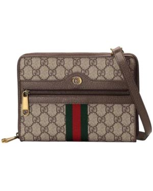 Gucci Ophidia Series Small Backpacks - Brown