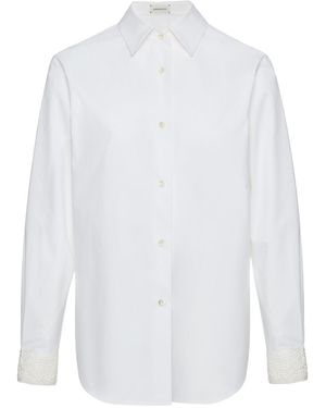 Magda Butrym Long-Sleeved Shirt - White