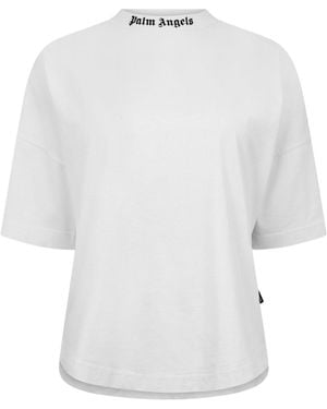 Palm Angels Oversized Tshirt - White