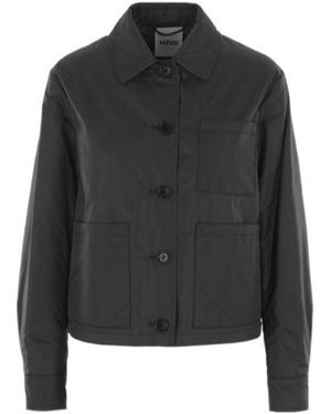Aspesi Patch-Pocket Button-Up Jacket - Black