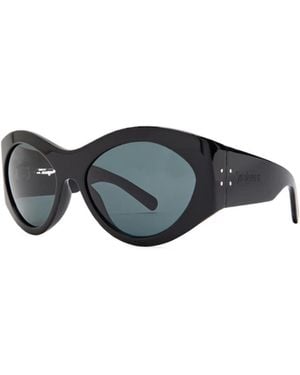 Saint Laurent Round-Frame Sunglasses - Multicolor