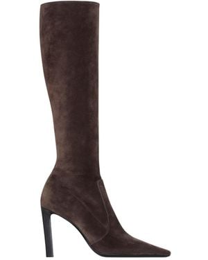 Saint Laurent Francoise Boots - Brown