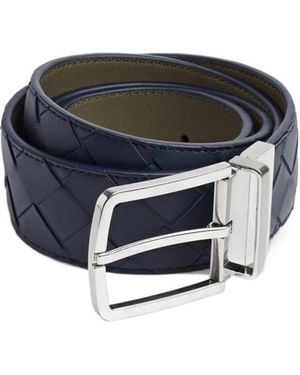 Bottega Veneta Intrecciato Belt - Black