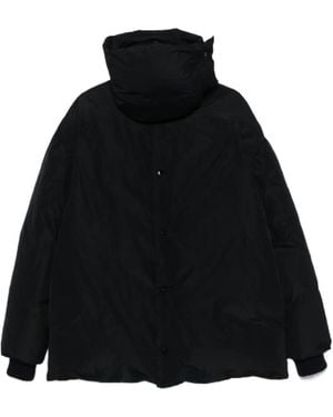 Fabiana Filippi Long-Sleeved Cotton-Padded Jacket - Black