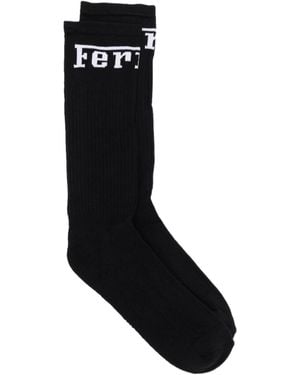 Ferrari Logo Socks - Black