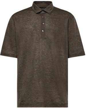 ZEGNA Slim Fit Polo Shirt - Green