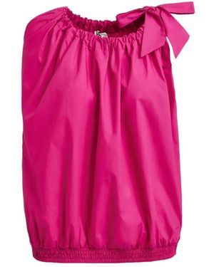 Essentiel Antwerp 'Jaylah' Smocked Top - Pink
