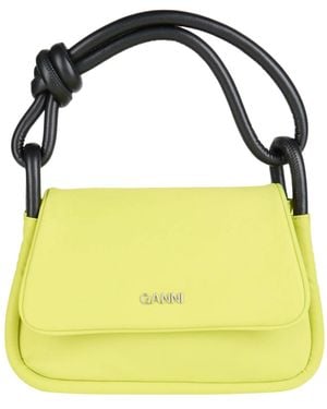 Ganni Medium-Sized Shoulder Bag - Yellow