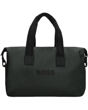 BOSS Logo Travel Bag - Black