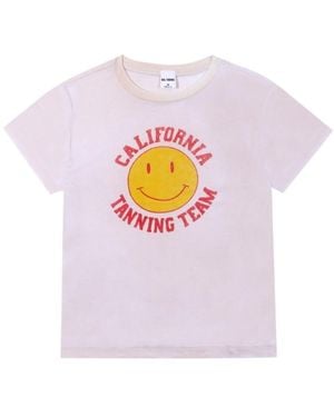 RE/DONE Printed T-Shirt - Pink