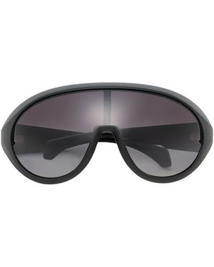 Moncler Rick Owens Contrast Oval Sunglasses - Gray