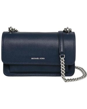 MICHAEL Michael Kors Claire Chain Shoulder Bag - Blue