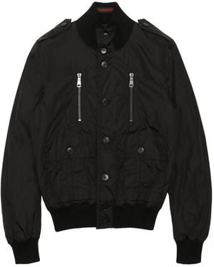 Gucci Button Casual Jacket - Black