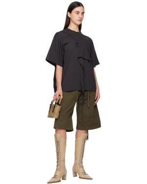 OTTOLINGER Wrap T-Shirt - Black