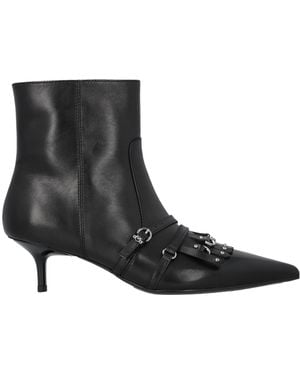 Pinko Pointed-Toe Ankle Boots - Black