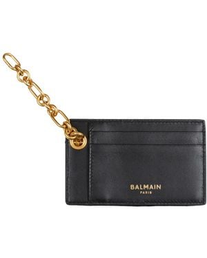 Balmain Pulse Card Holder - White
