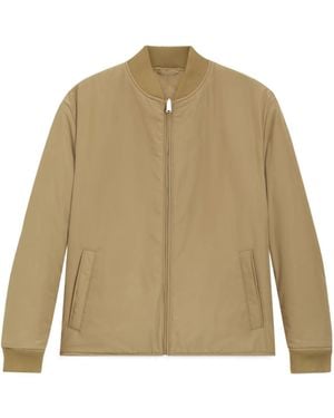 BOSS Long-Sleeved Hooded Cotton Jacket - Natural