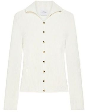 Courreges Solar Cardigan - White