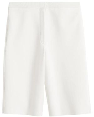TOTEME Fine-Knit Shorts - White