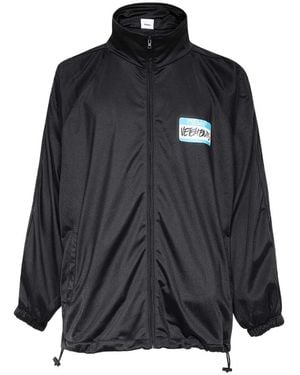 Vetements Long-Sleeved Casual Jacket - Black