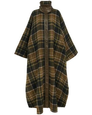 Chloé Long-Sleeved Coat - Green