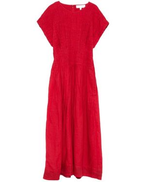 Sea Textured Midi Dress