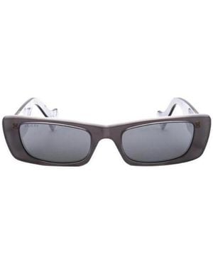 Gucci Eyewear Rectangle Frame Sunglasses - White