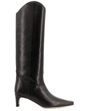 STAUD 55Mm Western Wally Boots - Black