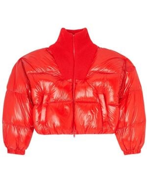 DIESEL Down Puffer Jacket - Red