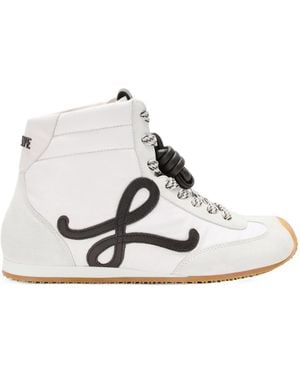 Loewe Ballet Runner 2.0 High Top Trainers - White
