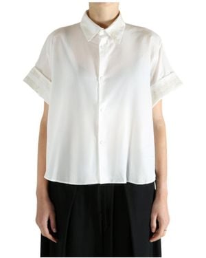 Y's Yohji Yamamoto Short Cuff Shirt - White