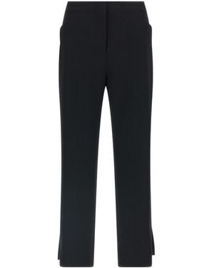 Dries Van Noten Posy Straight-Leg Pants - Black