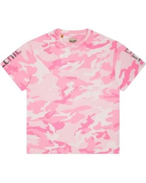 GALLERY DEPT. Camo Logo T-Shirt - Pink