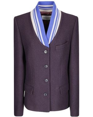 Dries Van Noten Britt Blazer - Blue
