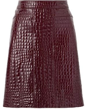 Tom Ford Zipper Skirt - Purple