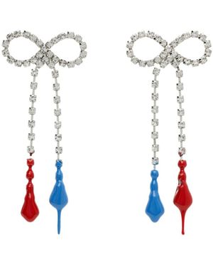 OTTOLINGER Bow Earrings - White