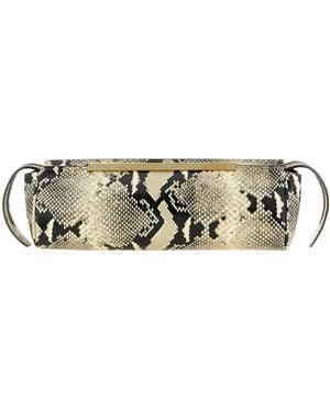 KHAITE Donna Evening Clutch Bag - Metallic