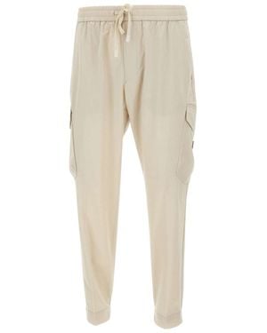 BOSS Urbanex Cargo Joggers - Natural