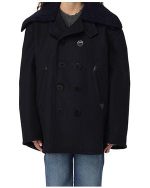 DSquared² Long-Sleeved Coat - Blue