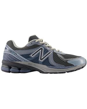 New Balance 860V2 Lace-Up Trainers - Blue