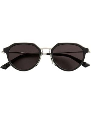 Bottega Veneta Ultrathin Panthos Sunglasses - White