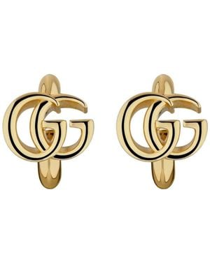 Gucci Gg Marmont Earrings - Metallic