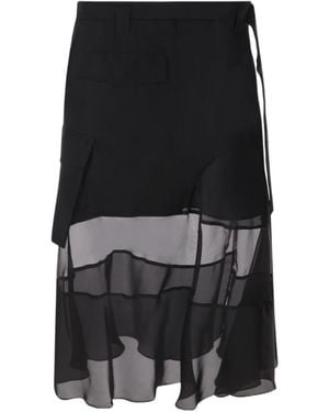 Sacai Mid-length skirts for Women | Online Sale up to 70