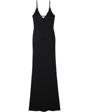 Veronica Beard Super-Long Dress - Black
