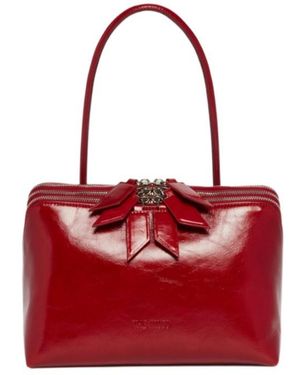 The Attico The Laltra Di Milano Shoulder Bag - Red
