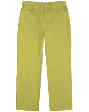 Stussy Big Ol' Garment-Dyed Jeans - Green
