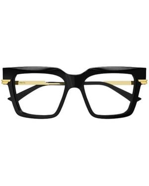 Bottega Veneta Eyewear Square Frame Glasses - White