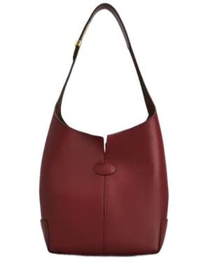 Tod's Structured Leather Shoulder Bag