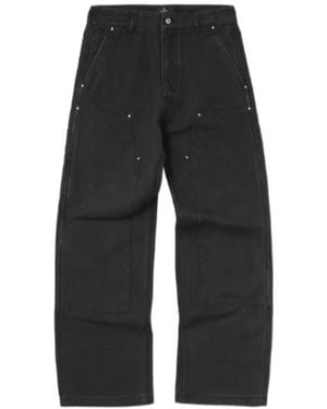Represent Worker Relaxed-Fit Trousers - Black