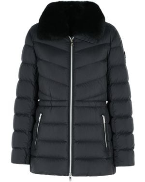 Moose Knuckles Zip-Up Padded Jacket - Black
